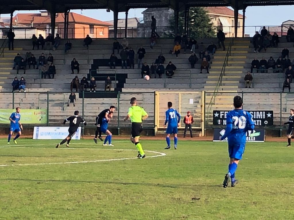Fossano in vantaggio al Palli dopo 45'